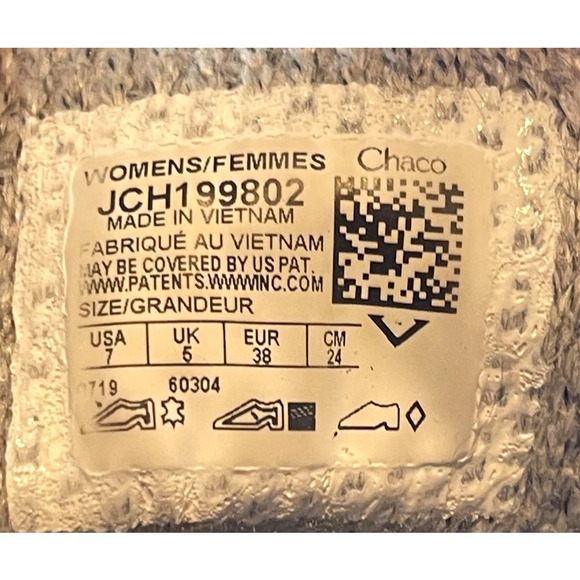 Chaco Women's Size 7 Barbary Chukka Hiking Boots Gray Lace Up Leather JCH199802 - Picture 9 of 9